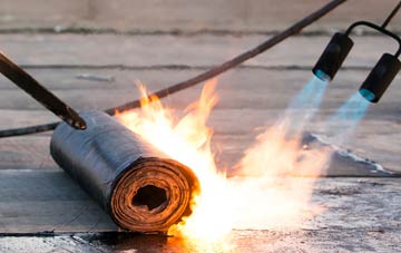 Langbaurgh asphalt flat roofing repairs