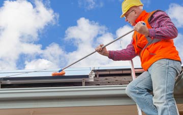 Langbaurgh soft wash roof cleaning